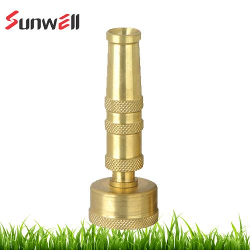 Brass adjustable spray nozzle