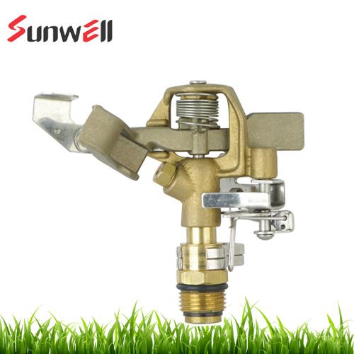 Brass impact sprinkler head